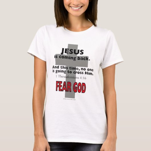 Jesus kommt zurück T-Shirt (Vorderseite)