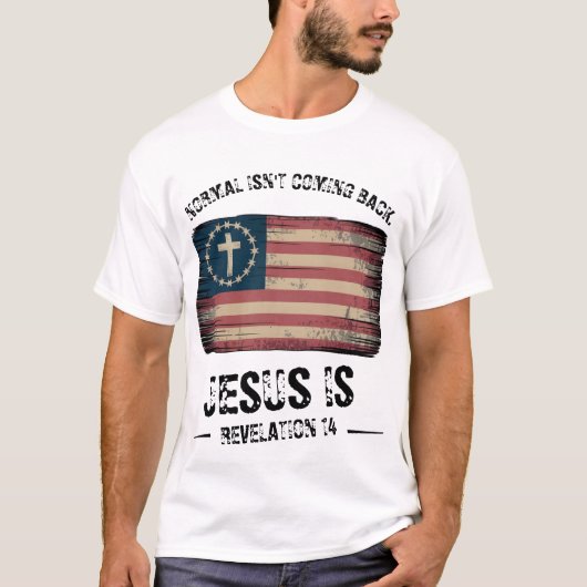Jesus kommt zurück T-Shirt (Vorderseite)