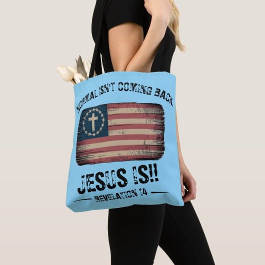 Jesus kommt zurück tasche (Von Nahem)