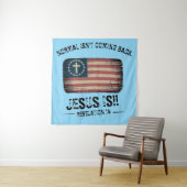 Jesus kommt zurück wandteppich (Beispiel)