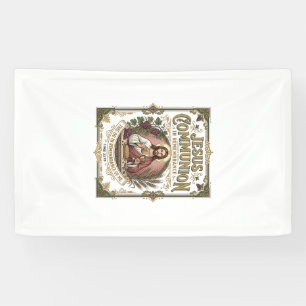 Jesus Kommunion Jesus Kommunion Christlicher Glaub Banner