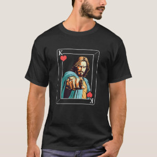 Jesus König der Herzen T-Shirt
