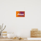 Jesus, König der Könige, Christliches Konzertposte Poster (Küche)