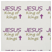 Jesus-König von Königen Stoff (Muster)