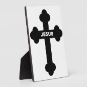 JESUS KREUZ FOTOPLATTE (Seite)