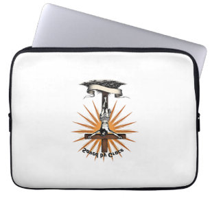 Jesus Kreuz Glauben Vintage Gravur Christliches T- Laptopschutzhülle