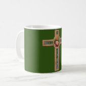 Jesus Kreuz Kaffeetasse (Vorderseite Links)