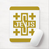 Jesus' Kreuz Mousepad (Mit Mouse)
