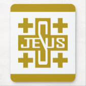 Jesus' Kreuz Mousepad (Vorne)