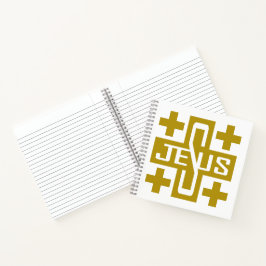 Jesus' Kreuz Notizblock