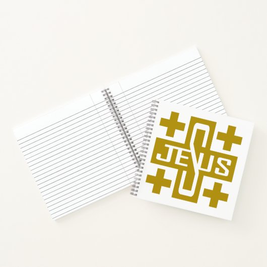 Jesus' Kreuz Notizblock (Innenseite)