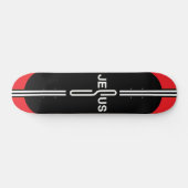 Jesus Kreuz Skateboard (Horizontal)
