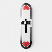 Jesus Kreuz Skateboard (Vorne)