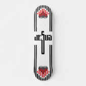 Jesus Kreuz Skateboard (Vorne)