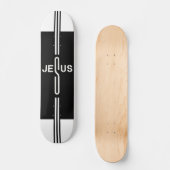 Jesus Kreuz Skateboard (Vorderseite)