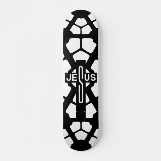Jesus Kreuz Skateboard (Vorne)