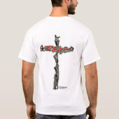Jesus-Kreuz T-Shirt (Rückseite)