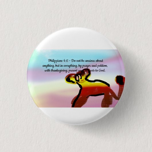 Jesus krieg das hin  button (Vorderseite)