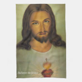 Jesus Küchenhandtuch Geschirrtuch (Vertikal)