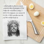 Jesus Küchenhandtuch Geschirrtuch (Viertel Falte)