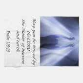 Jesus Küchenhandtuch Psalm 115:15 Geschirrtuch (Horizontal)