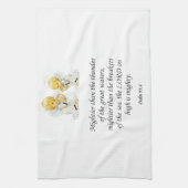 Jesus Küchenhandtuch Psalm 93:4 Geschirrtuch (Vertikal)