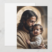 Jesus Kunst Einladung (Vorne/Hinten)