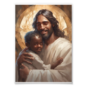 Jesus Kunst Fotodruck