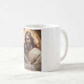 Jesus Kunst Kaffeetasse (VorderseiteRechts)