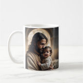 Jesus Kunst Kaffeetasse (Links)