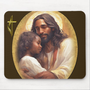 Jesus Kunst Mousepad
