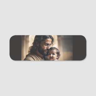 Jesus Kunst Namensschild