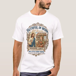 Jesus Kunstverkäufer Etsy Maker Shirt Glaube Basie