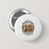 Jesus Kunstverkäufer Etsy Maker Shirt Glaube Basie Button (Vorne & Hinten)