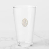 Jesus Küsschen Rot Herz Like Button Humor_1 Glas (Rückseite)