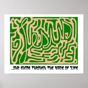 Jesus-Labyrinth Poster