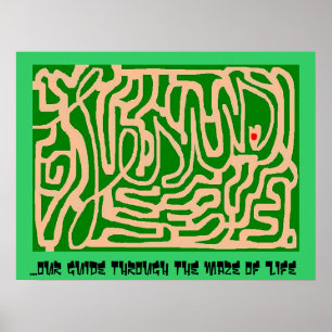Jesus-Labyrinth Poster