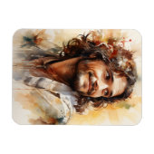 Jesus Lächeln Magnet (Horizontal)