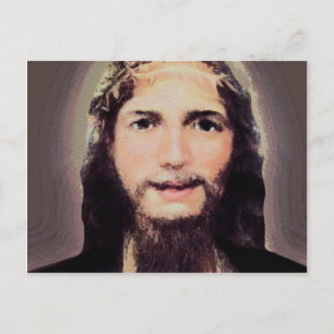 Jesus lächeln postkarte