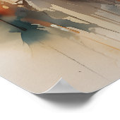 Jesus lächelnd Art Poster (Ecke)