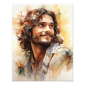 Jesus lächelnd Foto (Vorne)