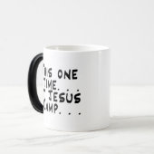 Jesus-Lager-Tasse Verwandlungstasse (Vorderseite Links)