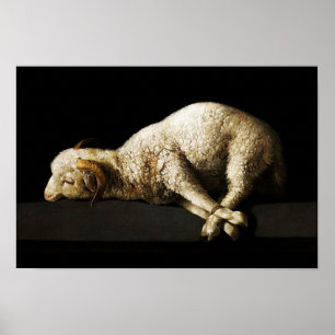 Jesus Lamb Gottes - Agnus Dei Poster