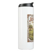 Jesus Lamm Weide Niedlich Jesus Lamm Weide Niedlic Thermosbecher (Nach links gedreht)