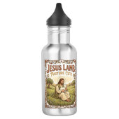 Jesus Lamm Weide Süß Jesus Lamm Weide Süß Ch Edelstahlflasche (Links)