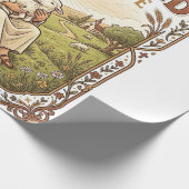 Jesus Lamm Weide Süß Jesus Lamm Weide Süß Ch Geschenkpapier (Ecke)