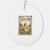 Jesus Lamm Weide Süß Jesus Lamm Weide Süß Ch Keramik Ornament (Links)