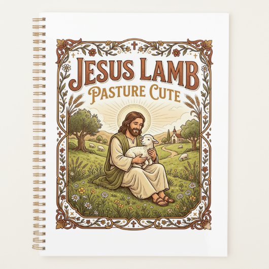 Jesus Lamm Weide Süß Jesus Lamm Weide Süß Ch Planer (Vorderseite)