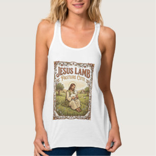 Jesus Lamm Weide Süß Jesus Lamm Weide Süß Ch Tank Top