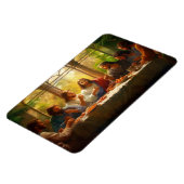 Jesus Last Supper Magnet (Linke Seite)